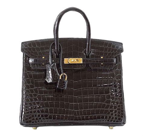 hermes birkin 25 leather handbag|hermes birkin 25 crocodile.